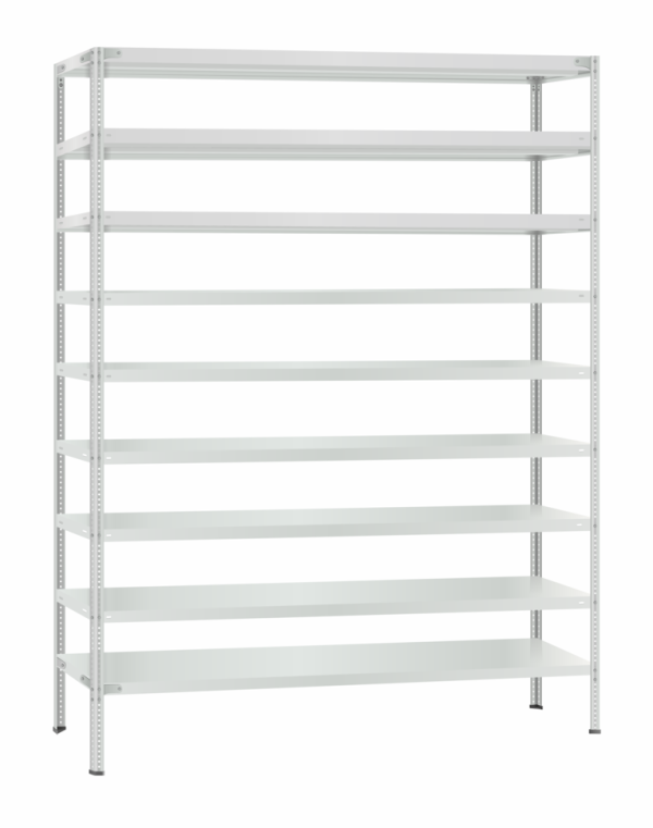 Стеллаж металлический Титан МС-500 2400х1500х600 9 полок