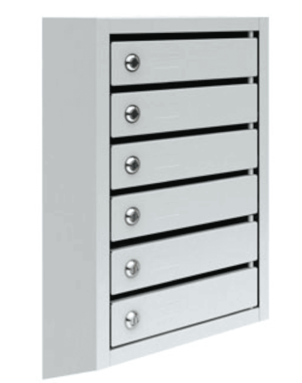 Ящик почтовый ПМ-6 с задней стенкой