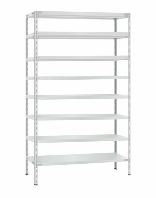 Стеллаж металлический Титан МС-500 2300х1200х600 8 полок