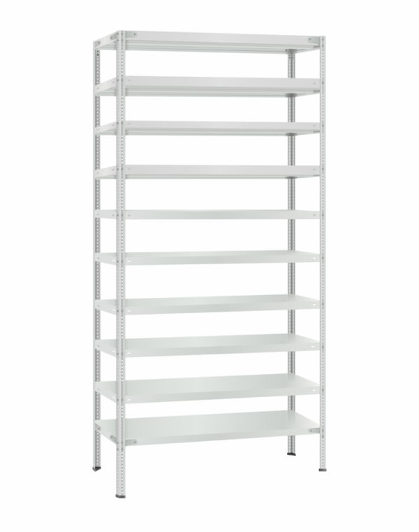 Стеллаж металлический Титан МС-500 2300х1000х500 10 полок